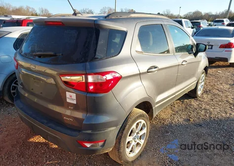 2018 Ford Ecosport Se from USA, damaged, VIN MAJ6P1UL4JC209022